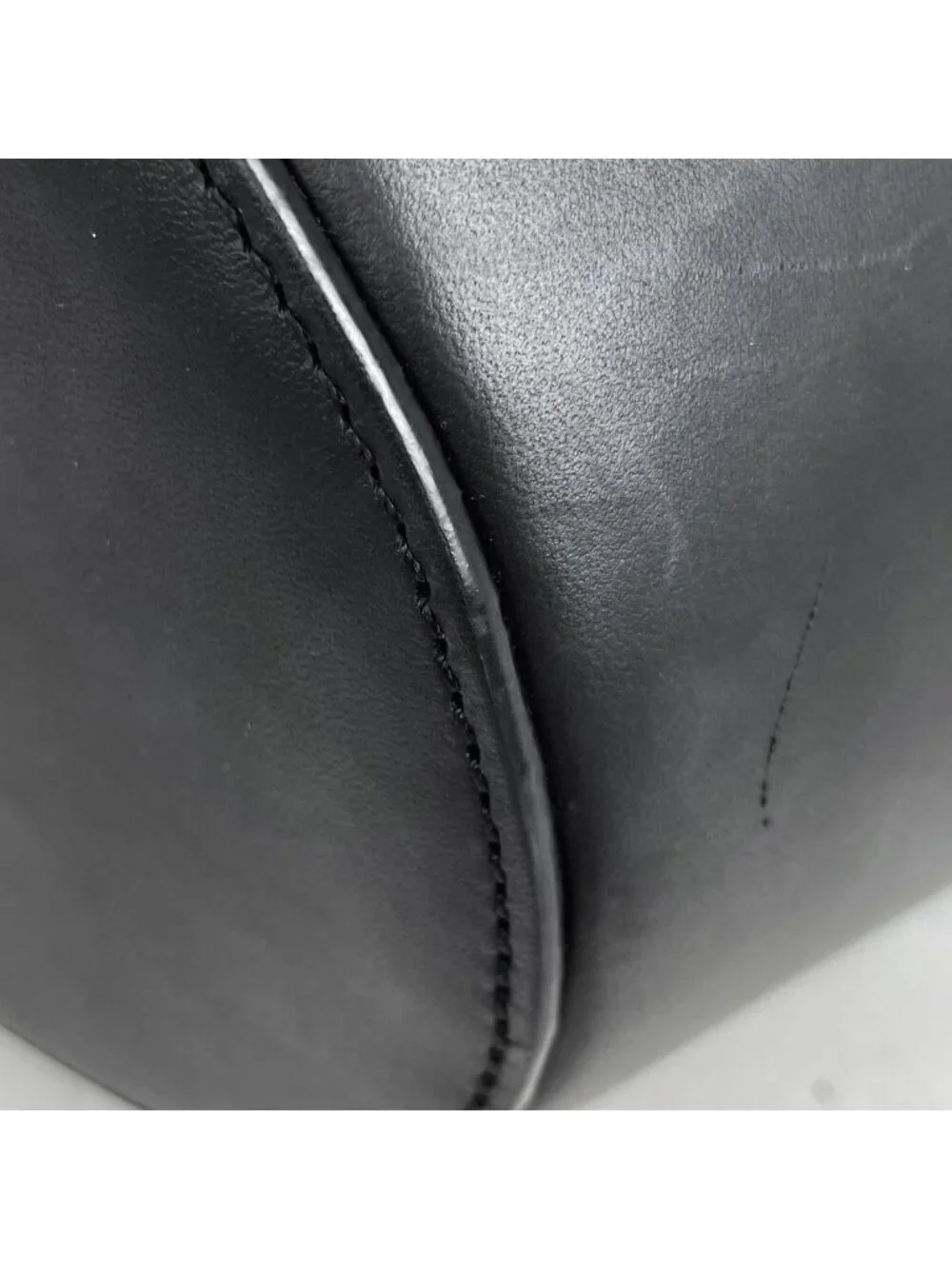 Loewe Ball Bag 2-Way Leather Blue Black